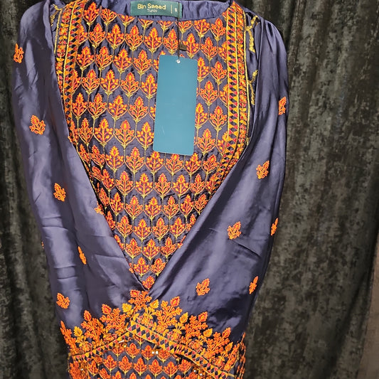 Binsaeed Silk Tunic