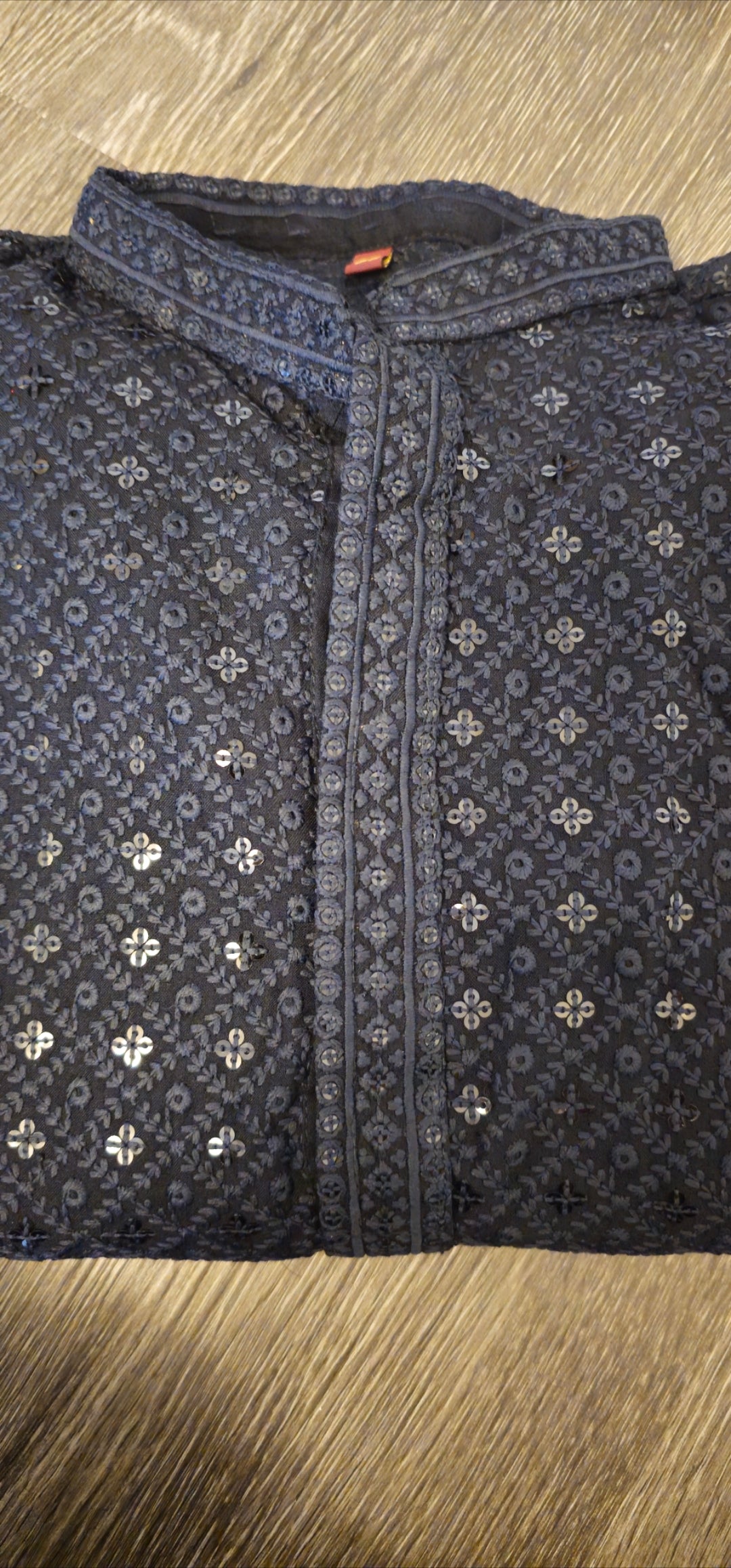 Mens Chikankari Kurta Size 36