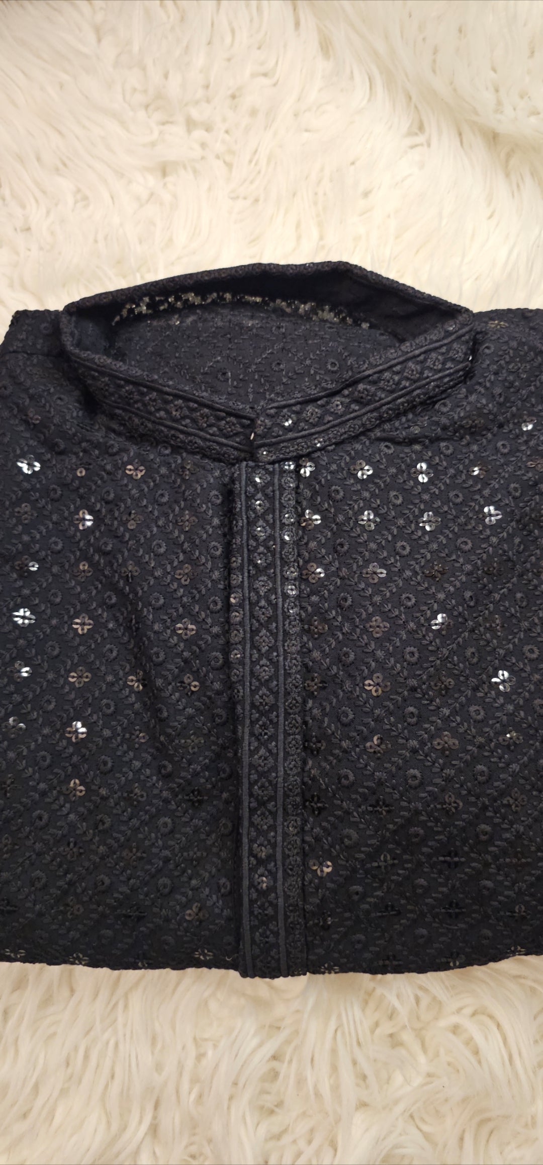 Mens Chikankari Kurta Size 44