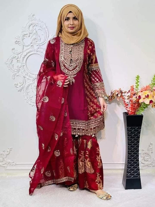 Chiffon gharara