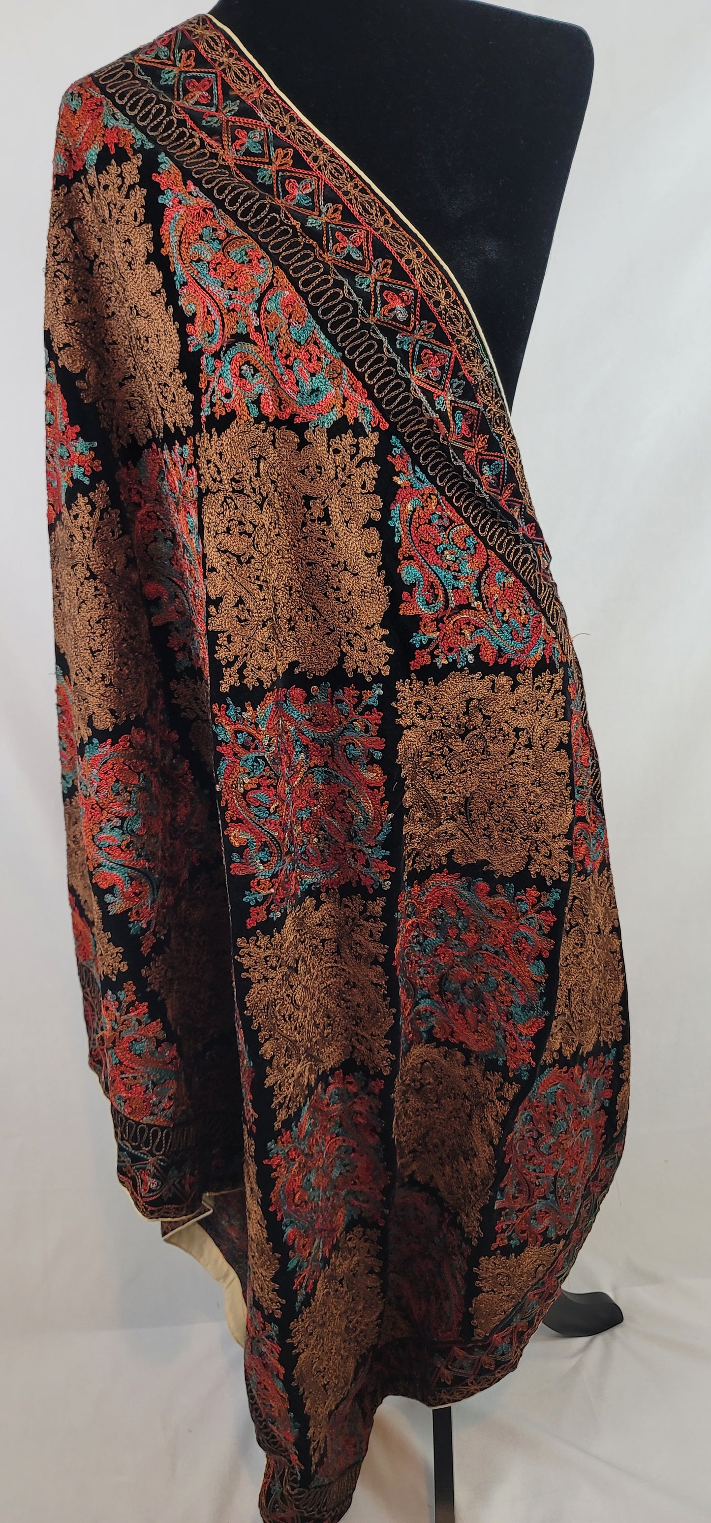 Velvet Kashmiri Shawl